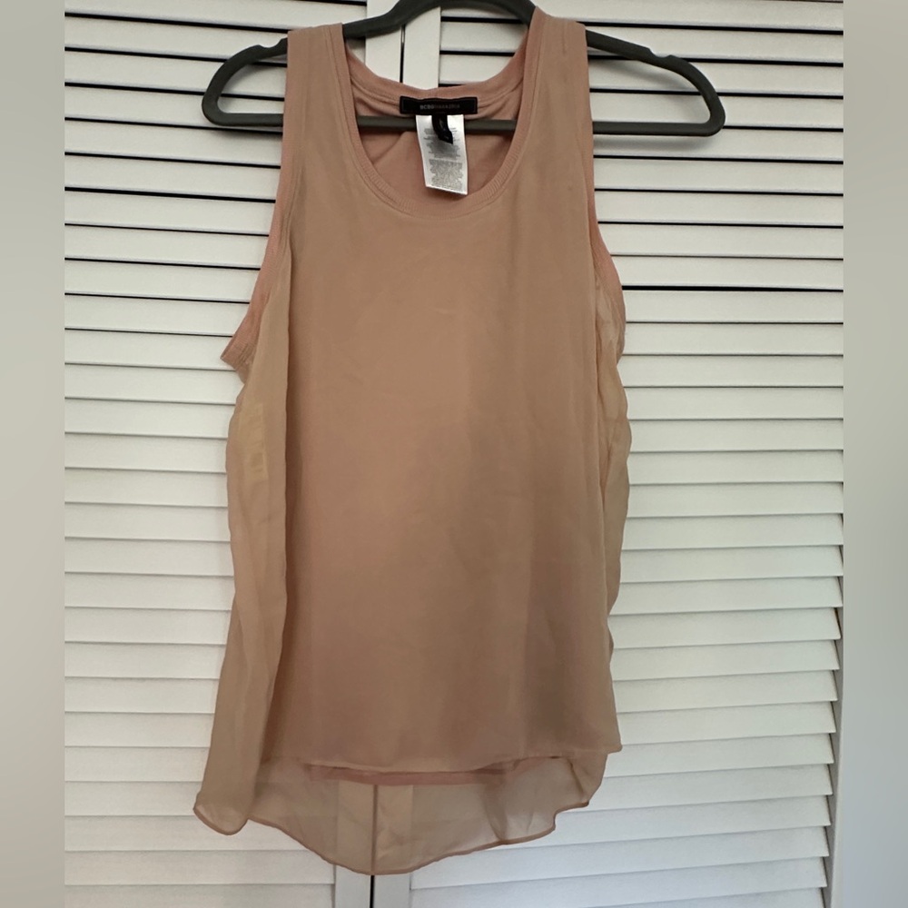 BCBGMaxAzria Light Pink Tank Top TO BE DONATED 5/26